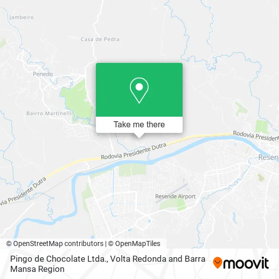 Pingo de Chocolate Ltda. map