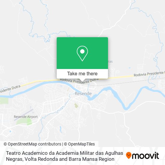 Teatro Academico da Academia Militar das Agulhas Negras map