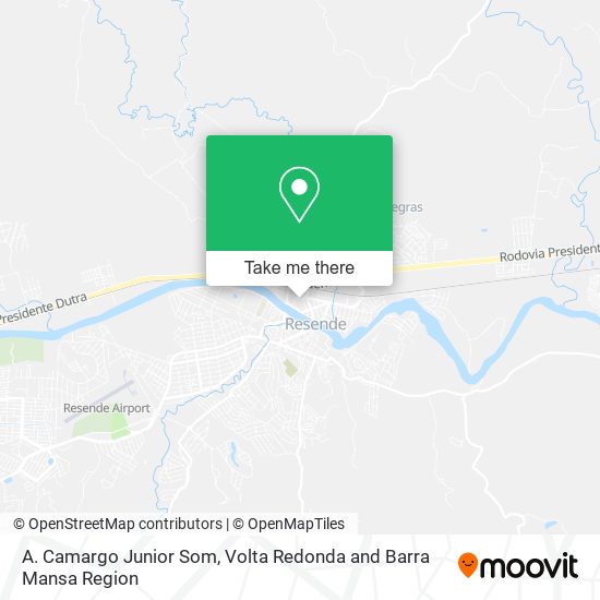 A. Camargo Junior Som map