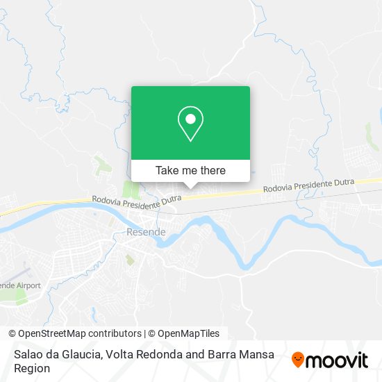 Salao da Glaucia map