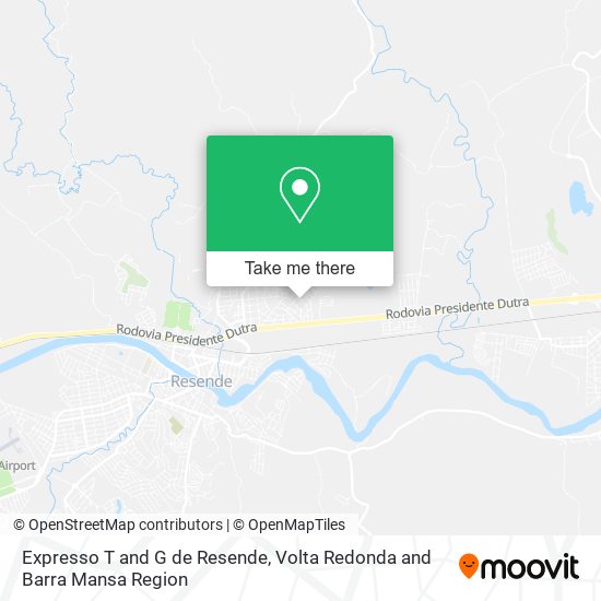 Expresso T and G de Resende map
