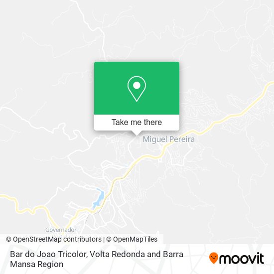 Bar do Joao Tricolor map