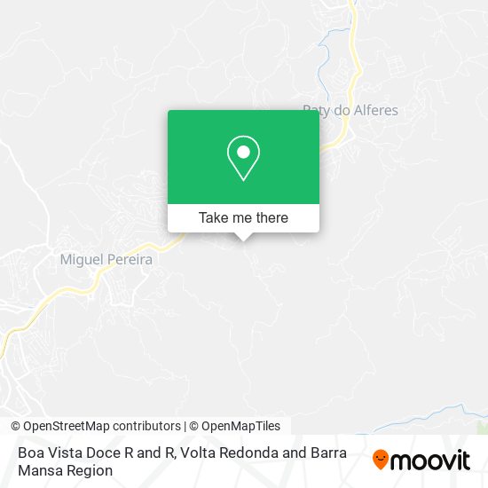 Boa Vista Doce R and R map