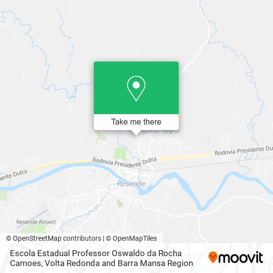 Escola Estadual Professor Oswaldo da Rocha Camoes map