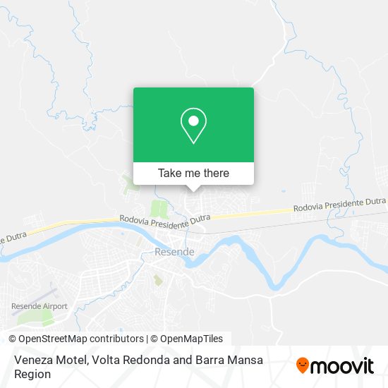 Veneza Motel map