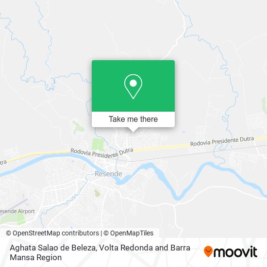 Aghata Salao de Beleza map