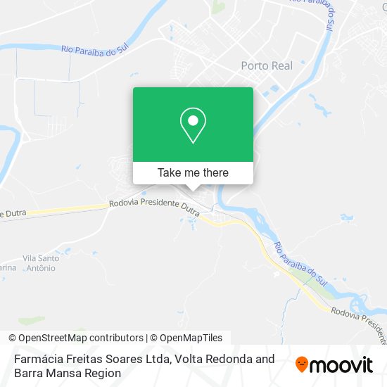 Mapa Farmácia Freitas Soares Ltda