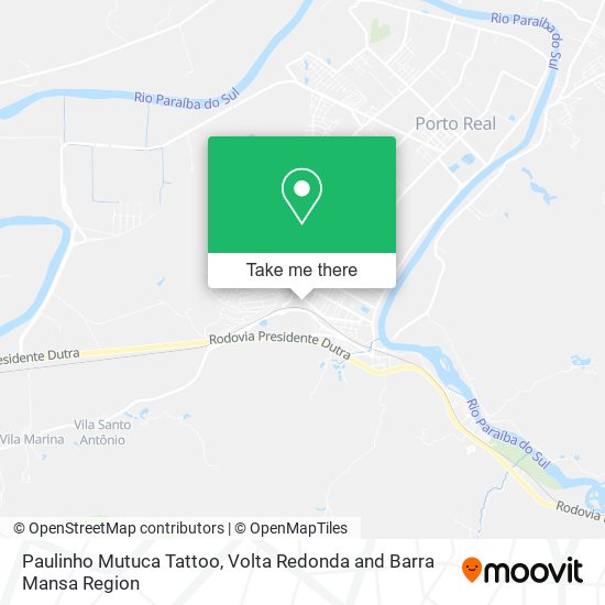Paulinho Mutuca Tattoo map