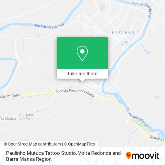 Mapa Paulinho Mutuca Tattoo Studio