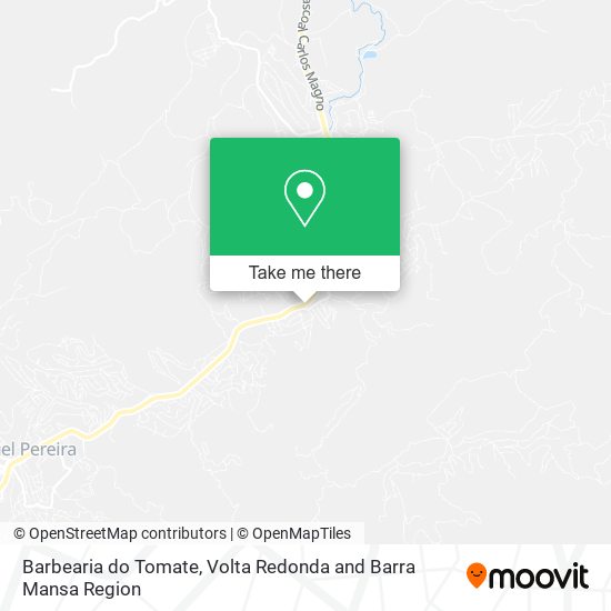 Barbearia do Tomate map
