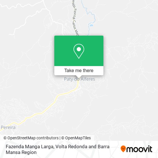 Fazenda Manga Larga map