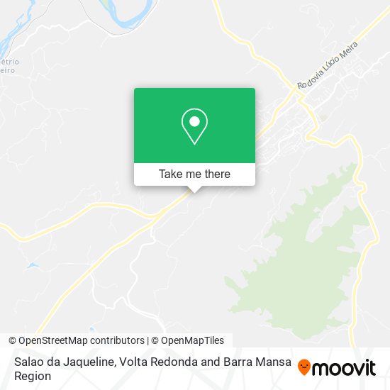 Salao da Jaqueline map