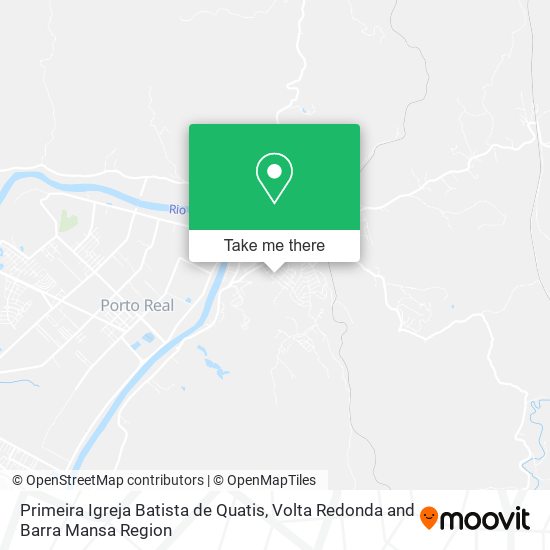 Primeira Igreja Batista de Quatis map