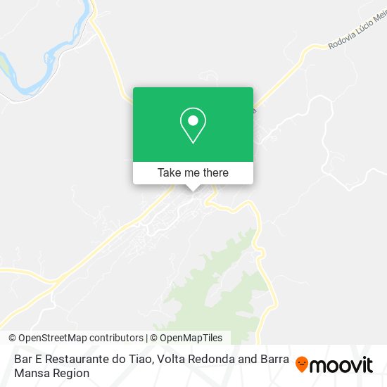 Bar E Restaurante do Tiao map