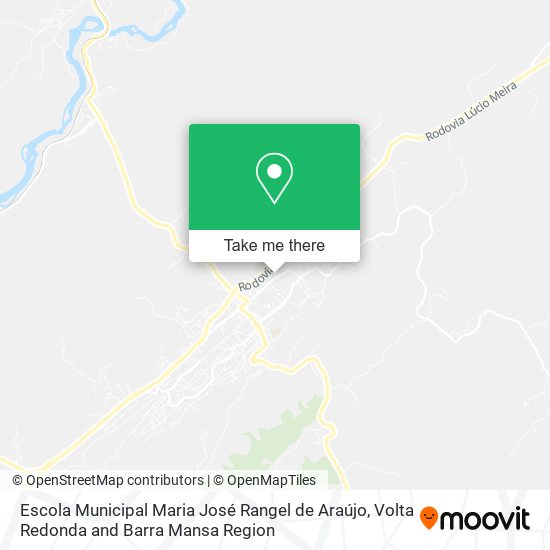 Escola Municipal Maria José Rangel de Araújo map