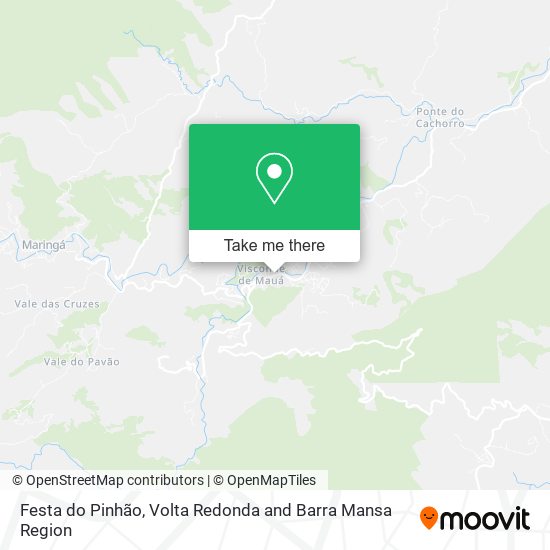 Festa do Pinhão map