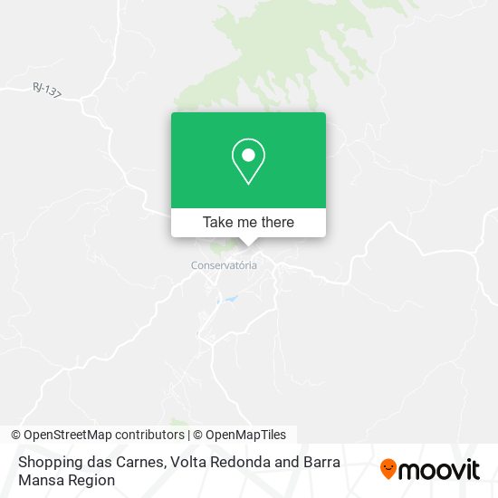 Shopping das Carnes map