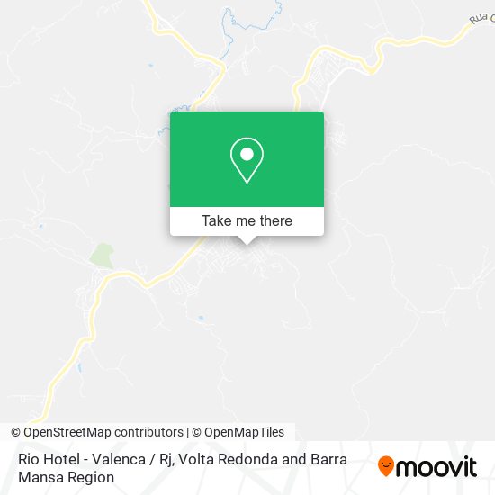 Rio Hotel - Valenca / Rj map