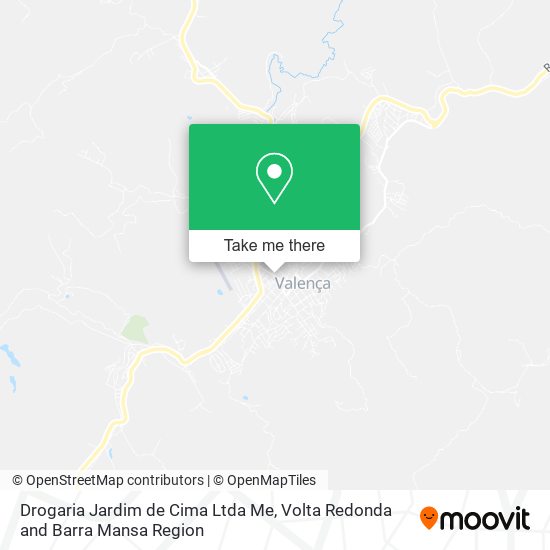 Drogaria Jardim de Cima Ltda Me map