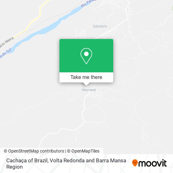 Cachaça of Brazil map