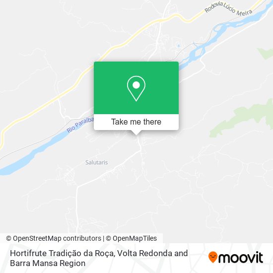 Hortifrute Tradição da Roça map