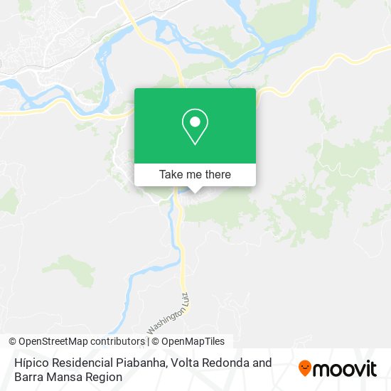 Hípico Residencial Piabanha map