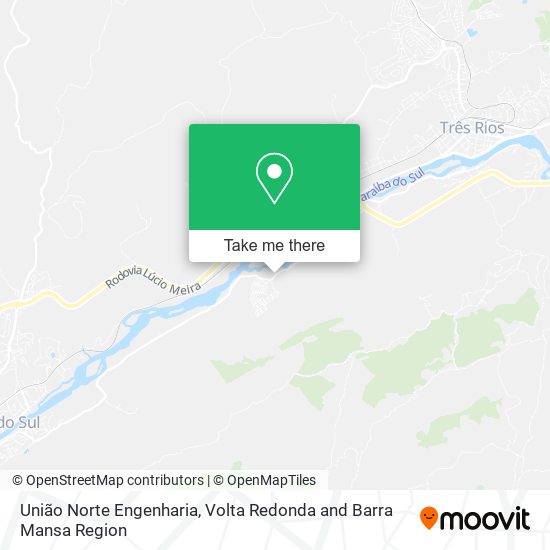 União Norte Engenharia map