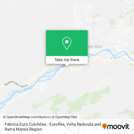 Fábrica Euro Colchões - Euroflex map
