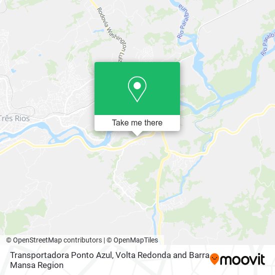 Transportadora Ponto Azul map