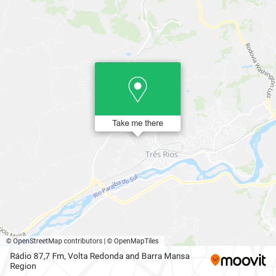 Rádio 87,7 Fm map