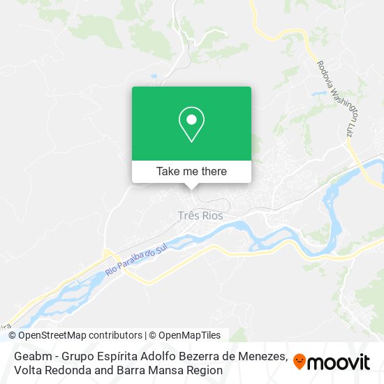 Geabm - Grupo Espírita Adolfo Bezerra de Menezes map