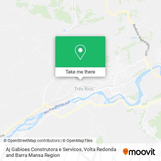 Aj Gabioes Construtora e Servicos map