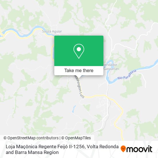 Loja Maçônica Regente Feijó II-1256 map
