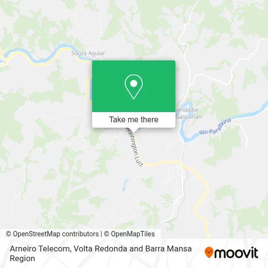 Arneiro Telecom map