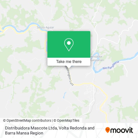 Distribuidora Mascote Ltda map