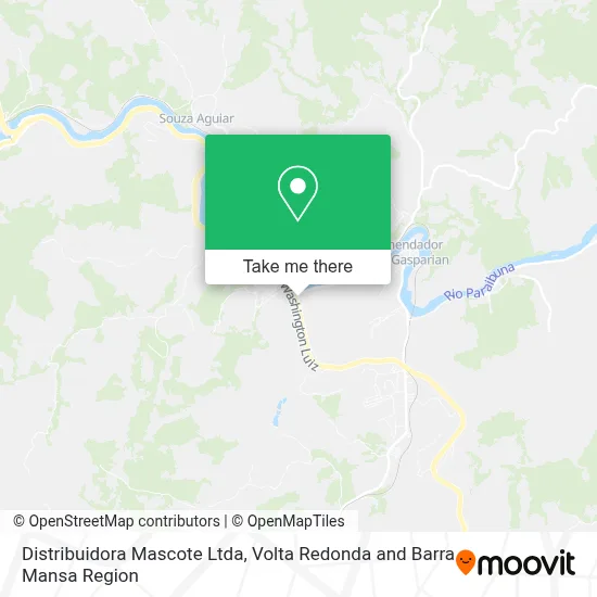 Distribuidora Mascote Ltda map