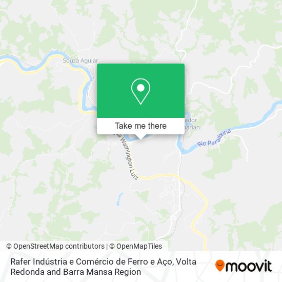 Rafer Indústria e Comércio de Ferro e Aço map