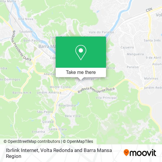 Ibrlink Internet map