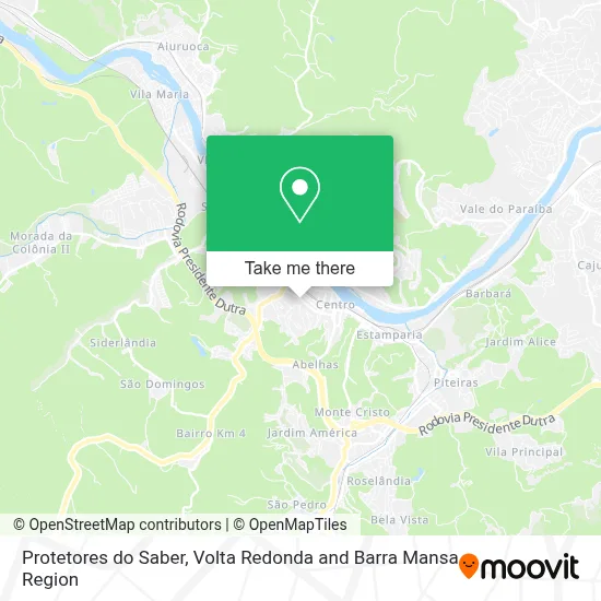 Protetores do Saber map