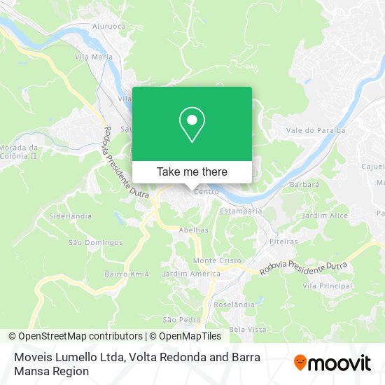 Moveis Lumello Ltda map