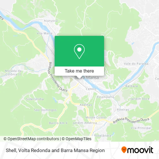 Shell map