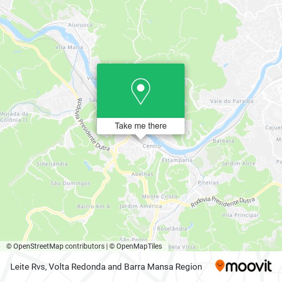 Leite Rvs map