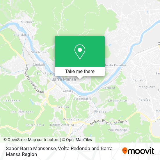Sabor Barra Mansense map