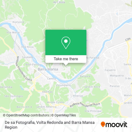De sa Fotografia map
