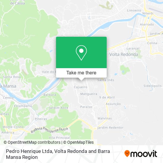 Mapa Pedro Henrique Ltda