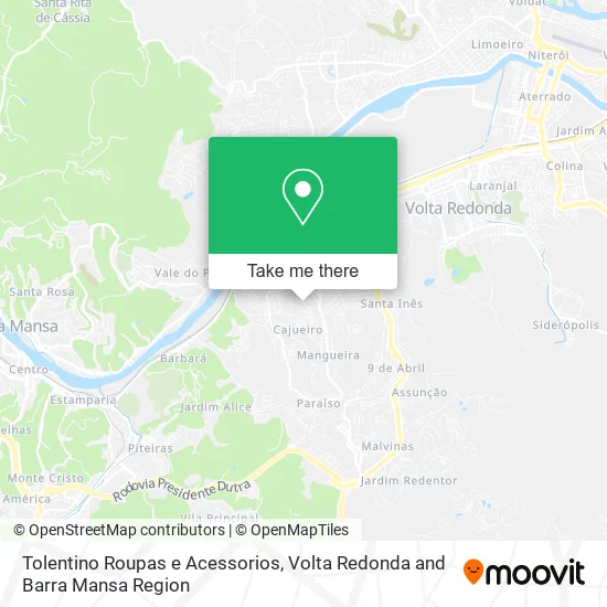 Tolentino Roupas e Acessorios map