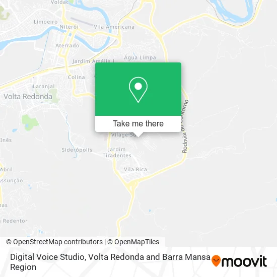 Digital Voice Studio map