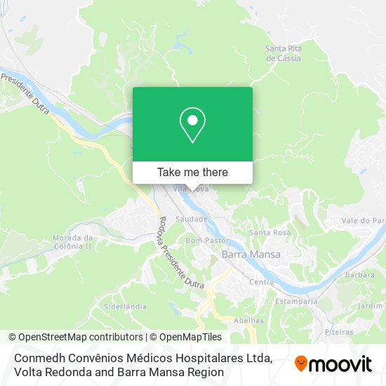 Conmedh Convênios Médicos Hospitalares Ltda map