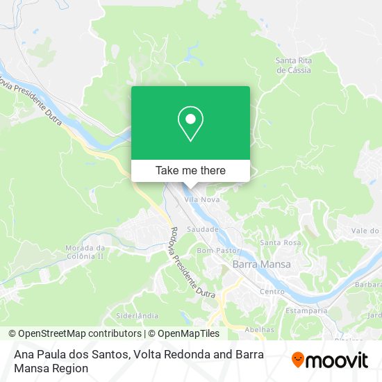 Mapa Ana Paula dos Santos