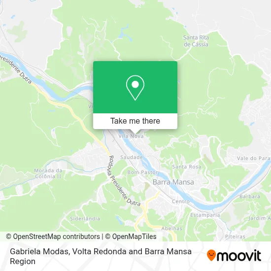 Gabriela Modas map